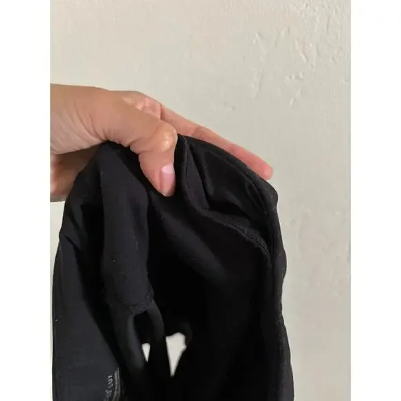 Yogalicious Lux Shorts Women's Medium Black Biker Athletic Wear High Rise - Picture 5 of 5